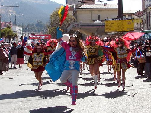 Fotografia de Miguel - Galeria Fotografica: Carnaval de Oruro - Foto: Sueo angelical