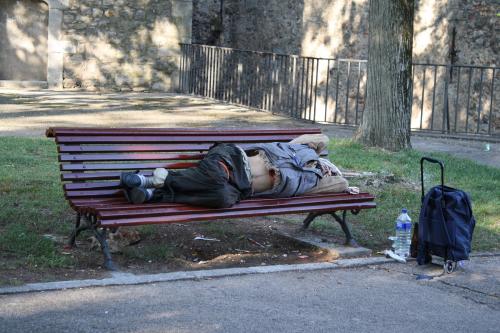 Fotografia de LLUIS - Galeria Fotografica: CIUDADES - Foto: LOS SIN TECHO								