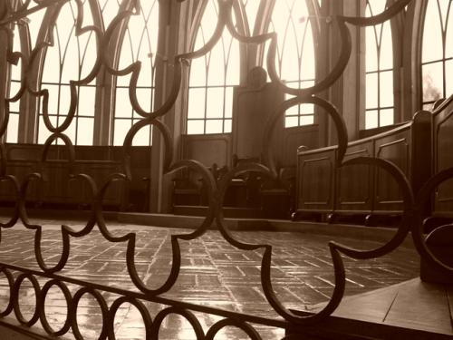 Fotografia de Christian Blana - Galeria Fotografica: Osorno - Foto: catedral en sepia