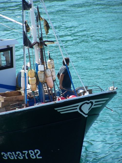 Fotografia de Fran Lpez - Galeria Fotografica: Flota Costera en Lastres - Foto: 