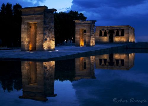 Fotografia de Ana Beneyto - Galeria Fotografica: Madrid - Foto: Templo de Debod