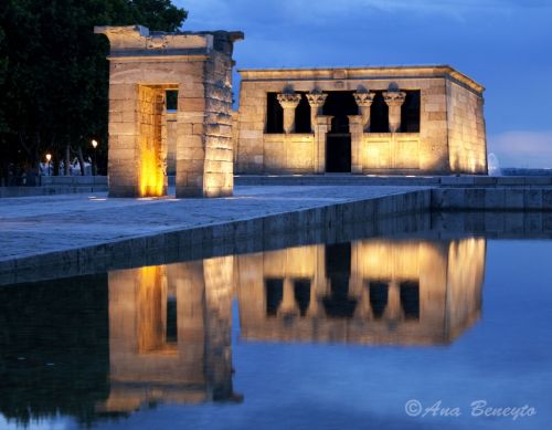Fotografia de Ana Beneyto - Galeria Fotografica: Madrid - Foto: Templo de Debod