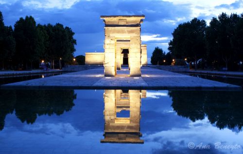 Fotografia de Ana Beneyto - Galeria Fotografica: Madrid - Foto: Templo de Debod
