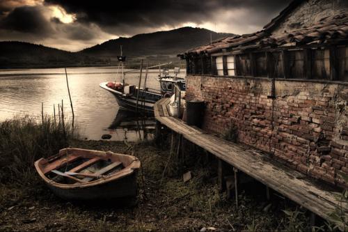 Fotografia de Jose Luis R. Novoa - Galeria Fotografica: Teora del color - Foto: embarcadero