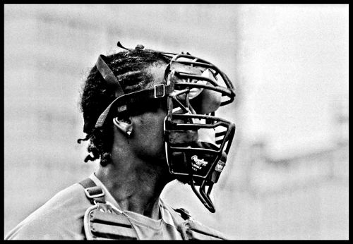 Fotografia de Ramn Buesa - Galeria Fotografica: Baseball en salburua - Foto: catcher