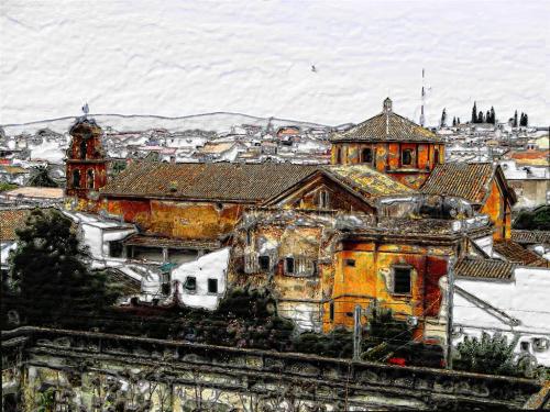 Fotografia de Pepe Carranza - Galeria Fotografica: viajes - Foto: Convento, Pe�aflor