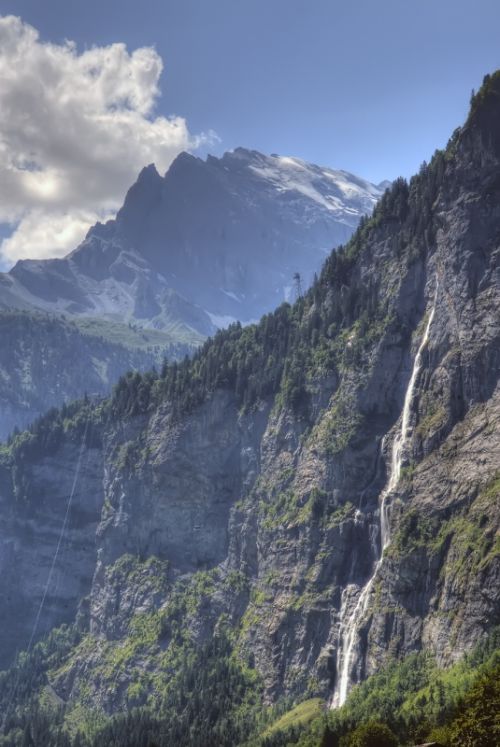 Fotografia de Nando - Galeria Fotografica: Viajes - Foto: Catarata Pico Jungfrau