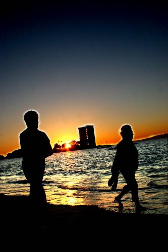 Fotografia de pelu vidal - Galeria Fotografica: PAISAJES COLOR - Foto: ATARDECER A PESAR DE TORALLA