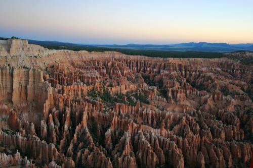 Fotografia de Manel Puigcerver - Galeria Fotografica: Fotos de naturaleza - Foto: Atardecer en Bryce Canyon