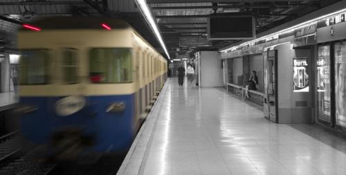 Fotografia de Pepo - Galeria Fotografica: Un ratito en el Metro de Barcelona - Foto: SN