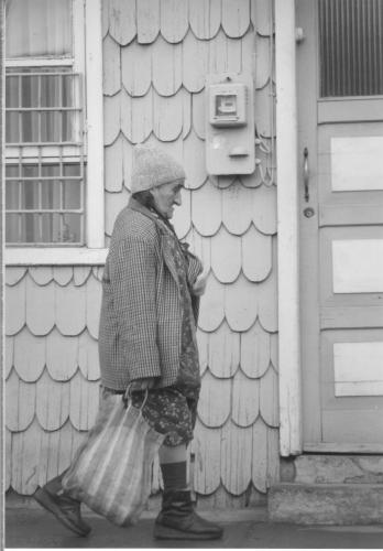 Fotografia de Hector Yaez Linnebrink - Galeria Fotografica: ultimas fotos tomadas en blanco y negro - Foto: la verdulera