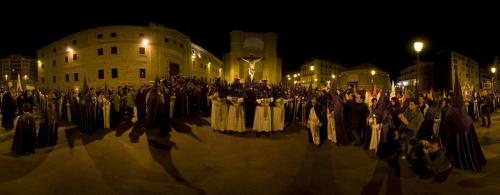 Fotografia de Carlos Cazurro - Galeria Fotografica: Panormicas 360 grados - Foto: paso procesional semana santa valladolid