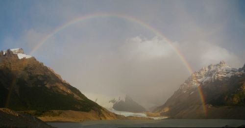 Fotografia de ogiovec - Galeria Fotografica: Patagonia Chilena-Argentina - Foto: ARCOIRIS EN EL CERRO TORRES