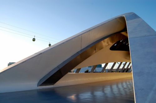 Fotografia de michel lopez - Galeria Fotografica: Algn lugar - Foto: puente de zaha-hadid 2