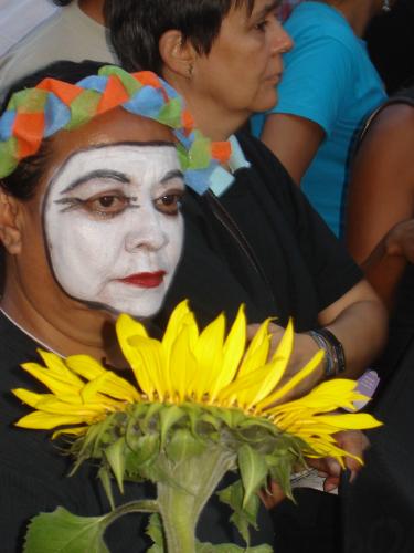 Fotografia de Esteban - Galeria Fotografica: Mujeres de Negro - Foto: Girasol en negro