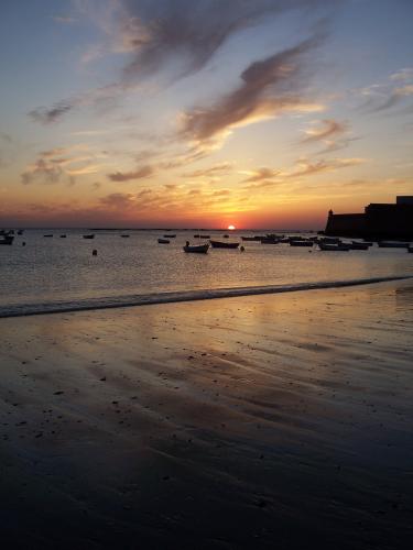 Fotografia de Luis Miguel - Galeria Fotografica: La Caleta, un rincon de Cadiz - Foto: atardecer 2