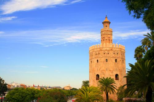 Fotografia de fotololo - Galeria Fotografica: SEVILLA - Foto: intensa torre del oro							
