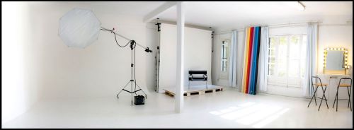 Fotografia de Estudiopla - Galeria Fotografica: Interiores del estudio - Foto: Interior del plat fotogrfico