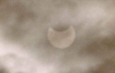 Fotografia de STCPHOTO - Galeria Fotografica: Eclipse 3 de Octubre de 2005 desde Mlaga - Foto: 6. Eclipse ... \