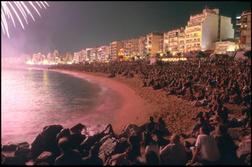 Fotografia de Dani Codina - Galeria Fotografica: Festes del Foc - Foto: Castells de Foc - Blanes