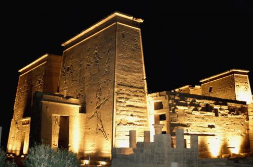 Fotografia de Pere Hierro-Estudis&Creatius - Galeria Fotografica: Egipto - Foto: Luz en la noche