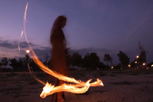 Fotografia de Angel Lopez de Leon Jaramillo - Galeria Fotografica: De fuegos y humos - Foto: Cariocas de fuego 2