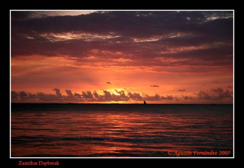 Fotografia de Agustin Fernandez - Galeria Fotografica: Zanzibar Brushstrokes - Foto: Zanzibar Daybreak