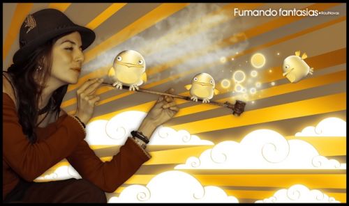 Fotografia de Raul Navas - Galeria Fotografica: Mis trabajos favoritos - Foto: Fumando fantasias