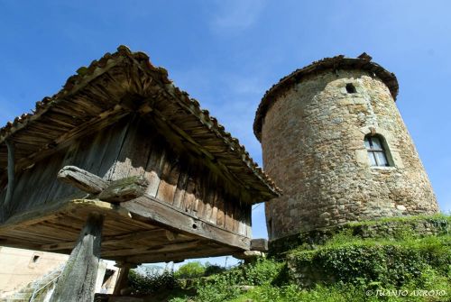 Fotografia de JUANJO ARROJO - Galeria Fotografica: toques de asturias - Foto: Torre medieval en Bandujo-PROAZA