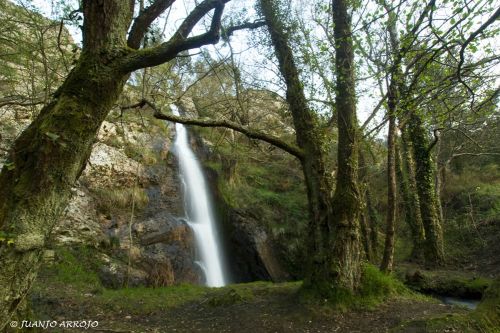 Fotografia de JUANJO ARROJO - Galeria Fotografica: toques de asturias - Foto: Cascada La Méxica-VILLAYON