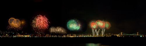 Fotografia de franco garlaschelli - Galeria Fotografica: Panoramicas - Foto: New year in Florianopolis