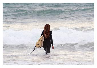 Fotografia de Pablo Perez Rojas - Galeria Fotografica: El Mar - Foto: Surfera