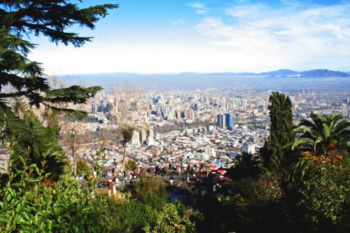 Fotografia de nmf_im_ag_n - Galeria Fotografica: Paisajes - Foto: Stgo. Cerro Sn. Cristobal