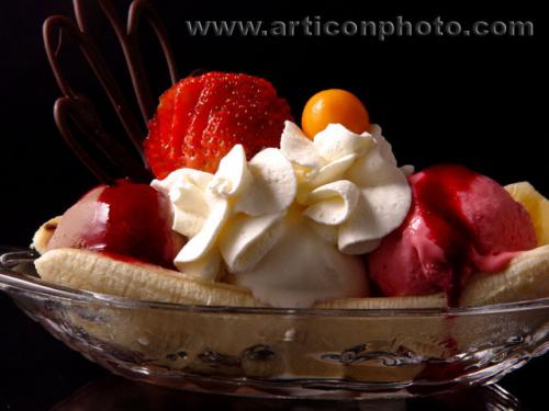 Fotografia de Articon - Galeria Fotografica: Alimentos - Foto: Helado Banana