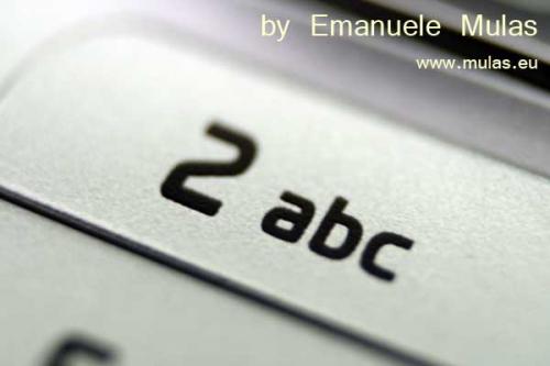 Fotografia de Emanuele Mulas - Galeria Fotografica: Macro - Foto: tasto cellulare