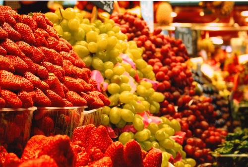 Fotografia de L�o Rocha - Galeria Fotografica: La Boqueria - Foto: Fresones