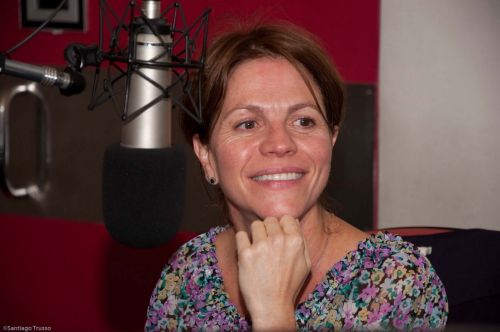 Fotografia de ph. Santiago Trusso - Galeria Fotografica: STs Journalism - Foto: Marcela Morelo, en estudio Radio La Red