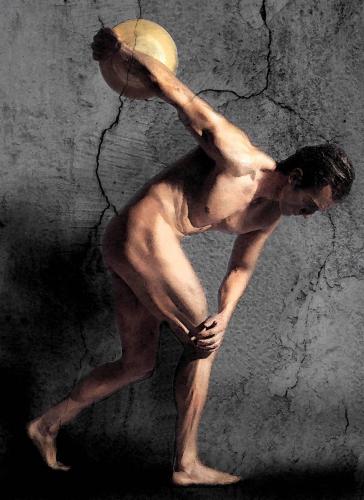 Fotografia de Sergio Loman - Galeria Fotografica: SERES MITOLOGICOS - Foto: DISCOBOLO