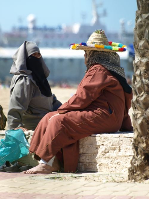 Fotografia de amorrosta - Galeria Fotografica: Marruecos - Foto: Charla en la costa