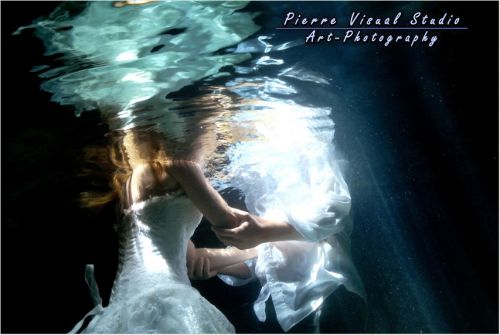 Fotografia de Pierre Visual Studio - Galeria Fotografica: TRASH THE DRESS en Cenote - RIVIERA MAYA - Mexico - Foto: 