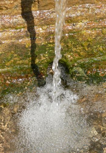 Fotografia de Fotocinto - Galeria Fotografica: Camino de Santiago - Foto: Chorro de agua								