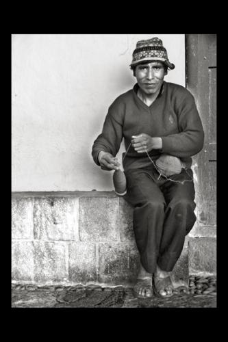 Fotografia de gabriel j. garcia - Galeria Fotografica: peru - Foto: hombre de la lana
