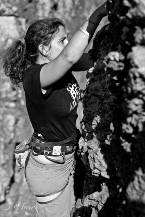 Fotografia de SeMiEntrenador - Galeria Fotografica: Escalada Deportiva - Foto: Verticalidad