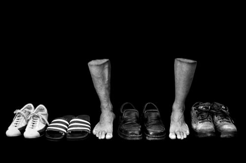 Fotografia de Roque Hernandez - Galeria Fotografica: Surrealisimo - Foto: Zapatos