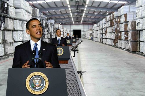 Fotografia de Roque Hernandez - Galeria Fotografica: Caricaturas - Foto: Obama