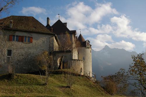 Fotografia de JORGE SALAS - Galeria Fotografica: LUGARES Y GENTES - Foto: CHATEAU DE LA GRUYERE
