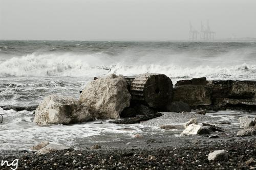 Fotografia de Nacho Gutierrez - Galeria Fotografica: Temporal - Foto: Ba�os del Carmen