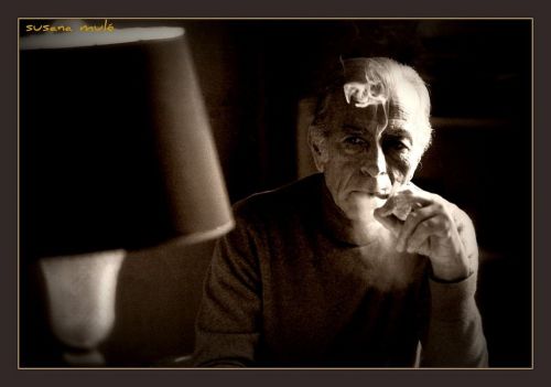 Fotografia de Estudio Fotogrifico Susana Mul - Galeria Fotografica: Retratos en estudio - Foto: poeta Alberto Girri