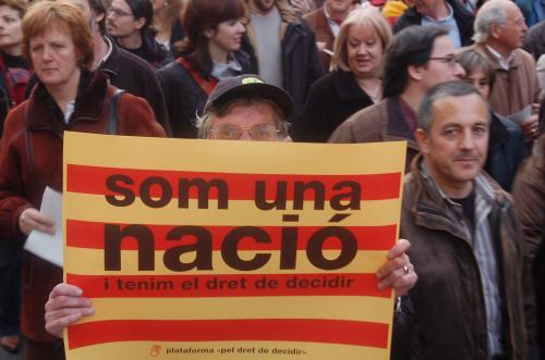 Fotografia de J.c.S - Galeria Fotografica: manifestacio del 18 de febrer, som una nacio - Foto: SOM UNA NACIO