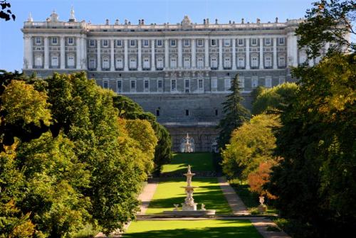 Fotografia de theiban - Galeria Fotografica: Madrid City, fotografias - Foto: Jardines del Campo del Moro del Palacio Real